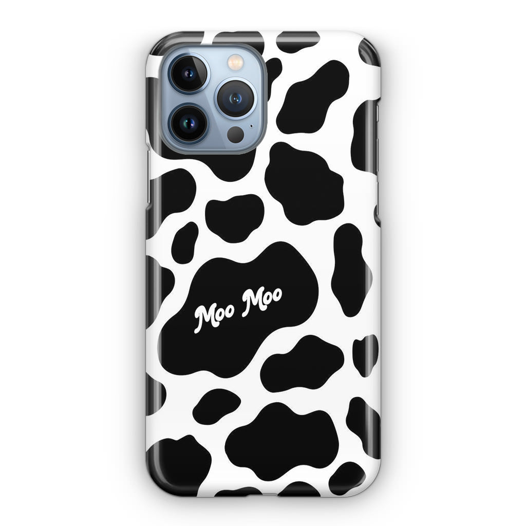 Moo Moo Pattern iPhone 13 Pro / 13 Pro Max Case