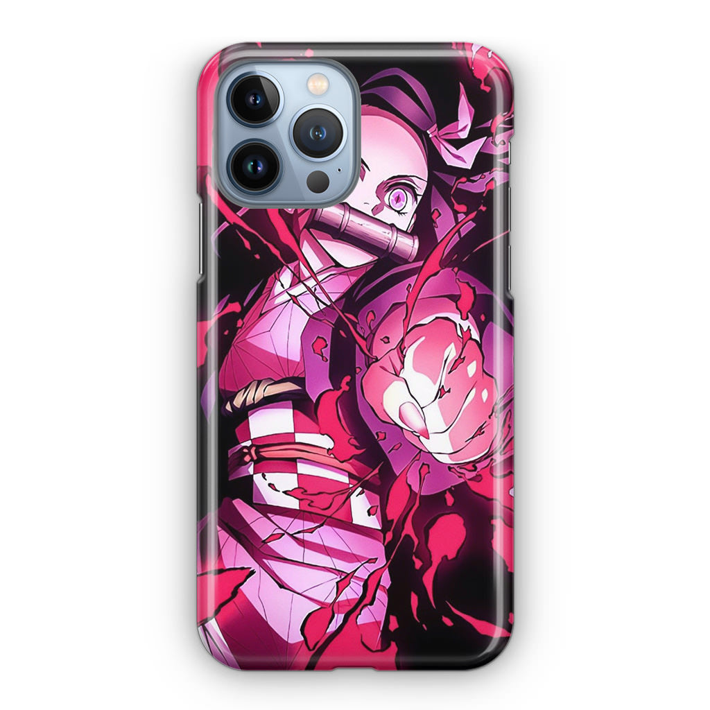 Nezuk0  Blood Demon Art iPhone 13 Pro / 13 Pro Max Case