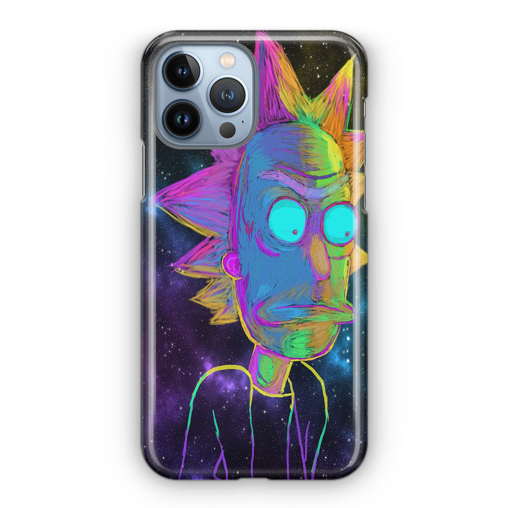 Rick Colorful Crayon Space iPhone 13 Pro / 13 Pro Max Case