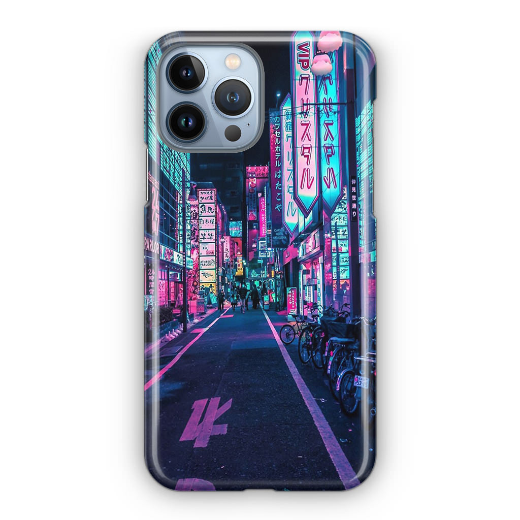 Tokyo Street Wonderful Neon iPhone 13 Pro / 13 Pro Max Case