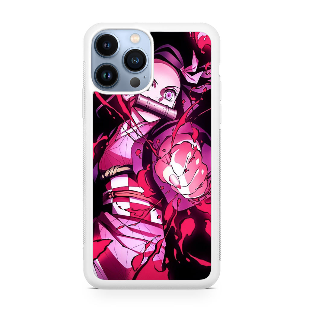 Nezuk0  Blood Demon Art iPhone 13 Pro / 13 Pro Max Case