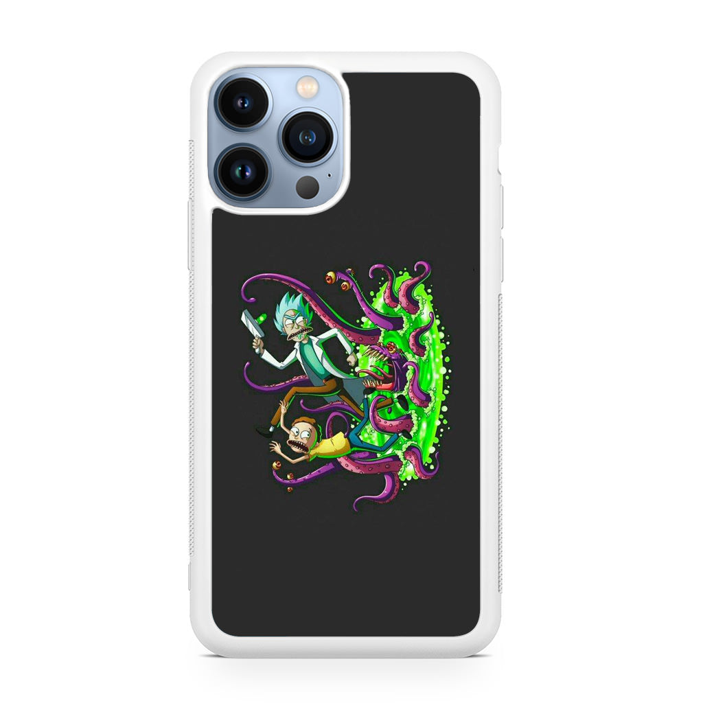 Rick And Morty Pass Through The Portal iPhone 13 Pro / 13 Pro Max Case