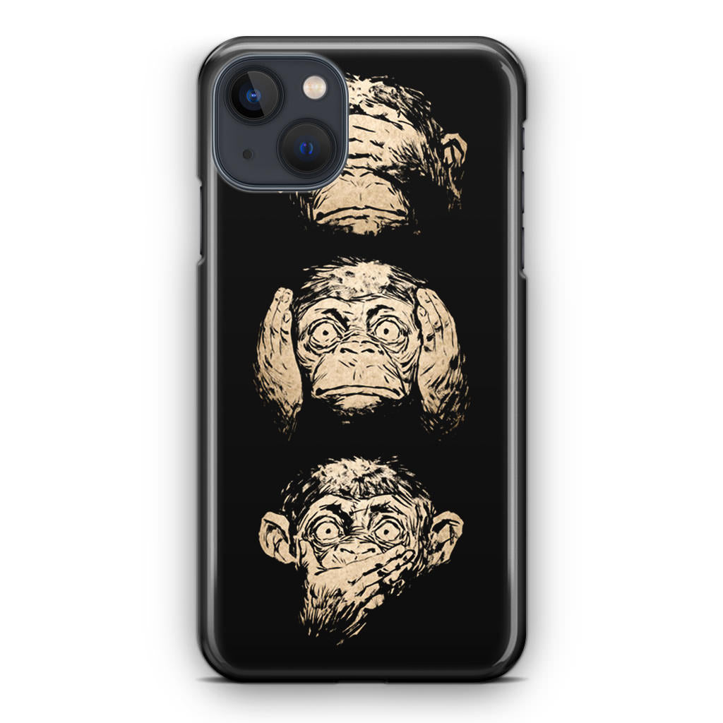 3 Wise Monkey iPhone 13 / 13 mini Case