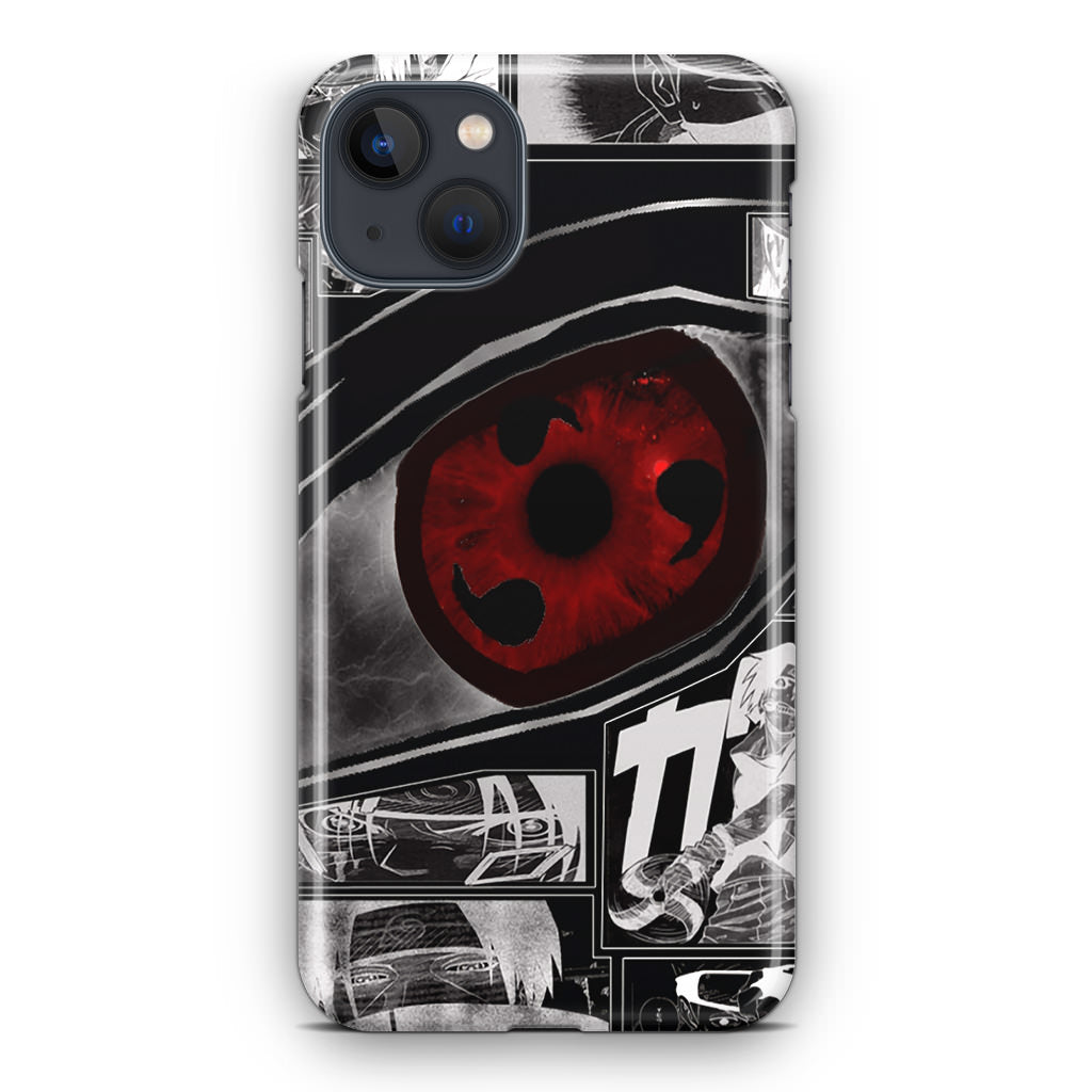 Anime Copy Wheel Eye iPhone 13 / 13 mini Case