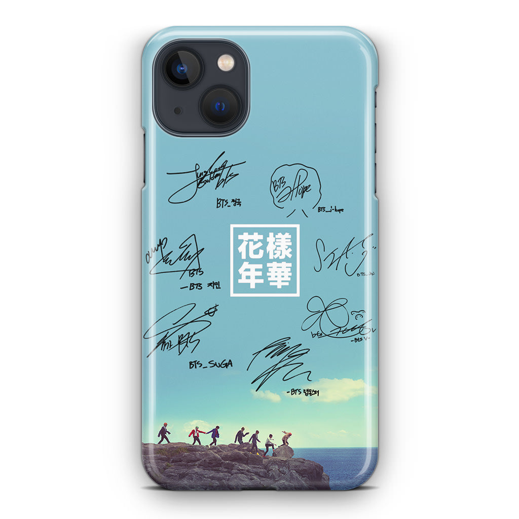 BTS Signature iPhone 13 / 13 mini Case