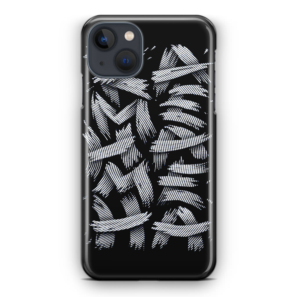 Dragon Ball Kamehameha Font Art iPhone 13 / 13 mini Case