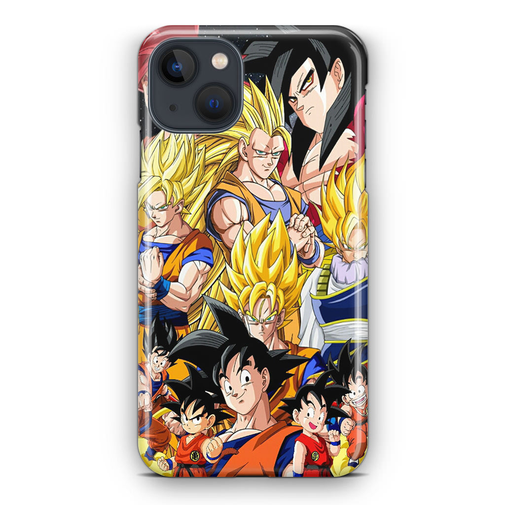 Dragon Ball Z Son Goku Transformation iPhone 13 / 13 mini Case