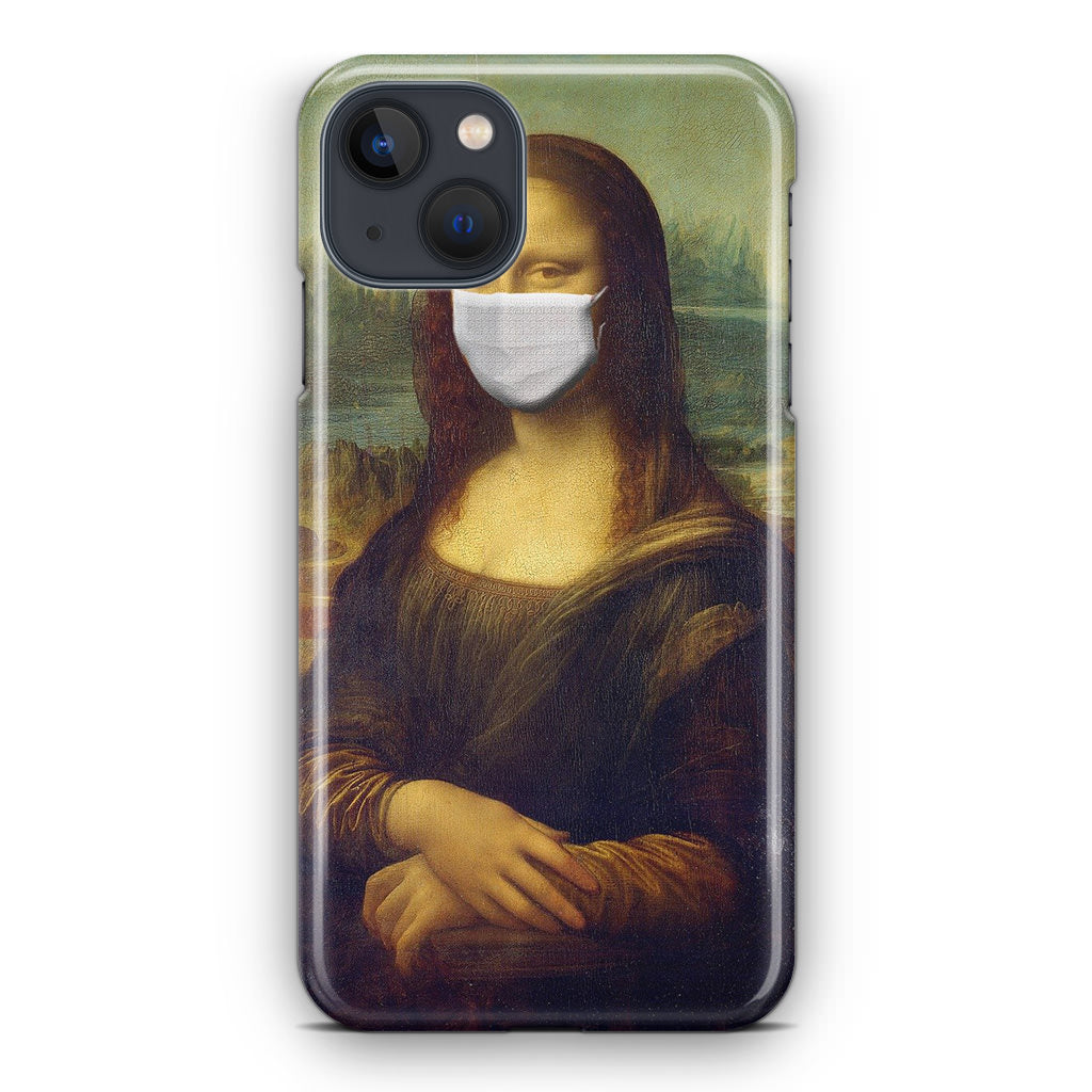 Monalisa In Pandemic iPhone 13 / 13 mini Case