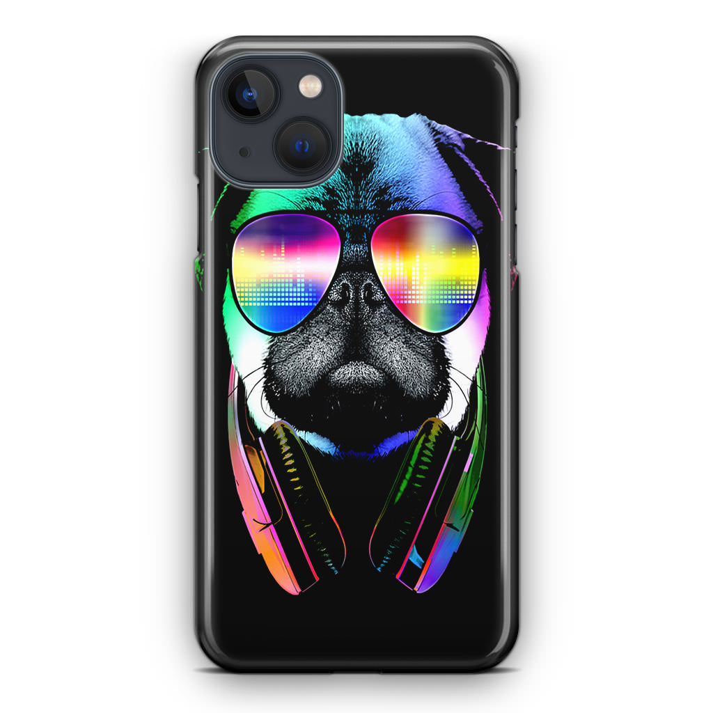 Music Lover Pug V iPhone 13 / 13 mini Case