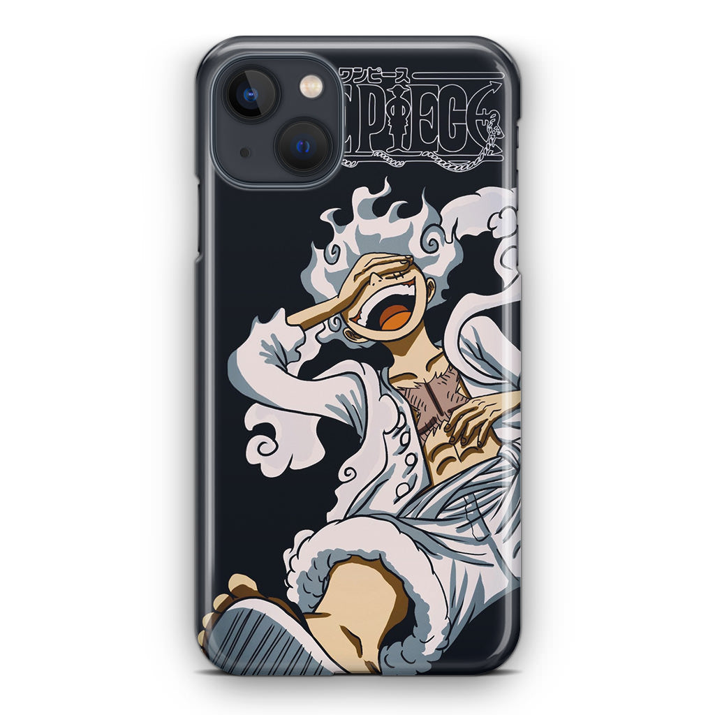 Gear 5 Iconic Laugh - Premium Anime Phone Case | iPhone 13 / 13 mini Case