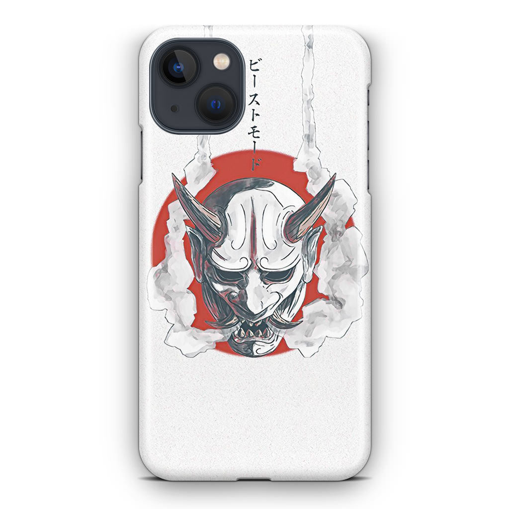 Japanese Oni Mask iPhone 13 / 13 mini Case