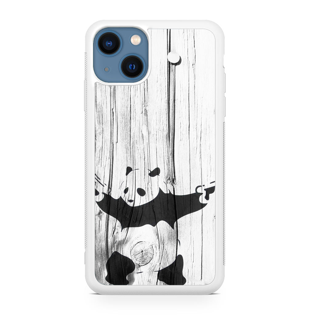Banksy Graffiti Panda iPhone 13 / 13 mini Case