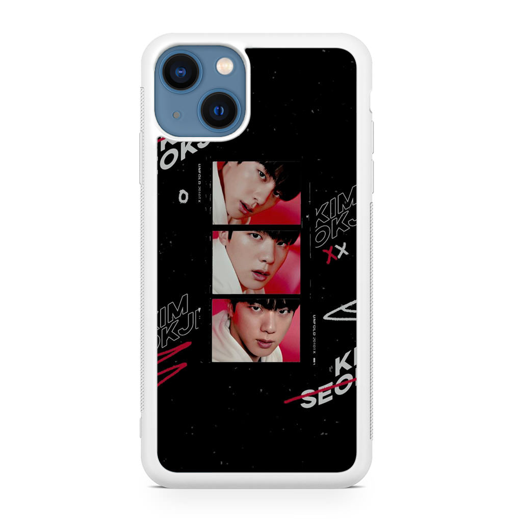 BTS Member in Pink iPhone 13 / 13 mini Case – Customilo