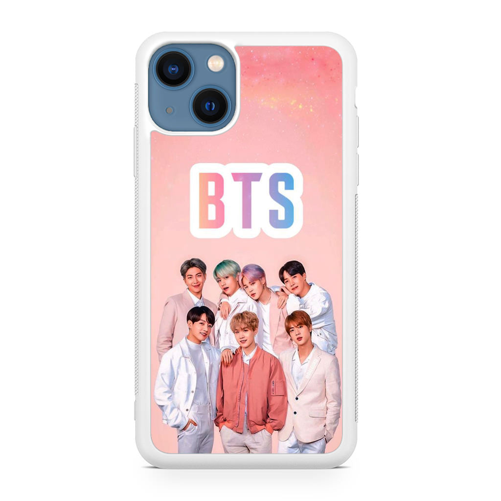 BTS Member in Pink iPhone 13 / 13 mini Case