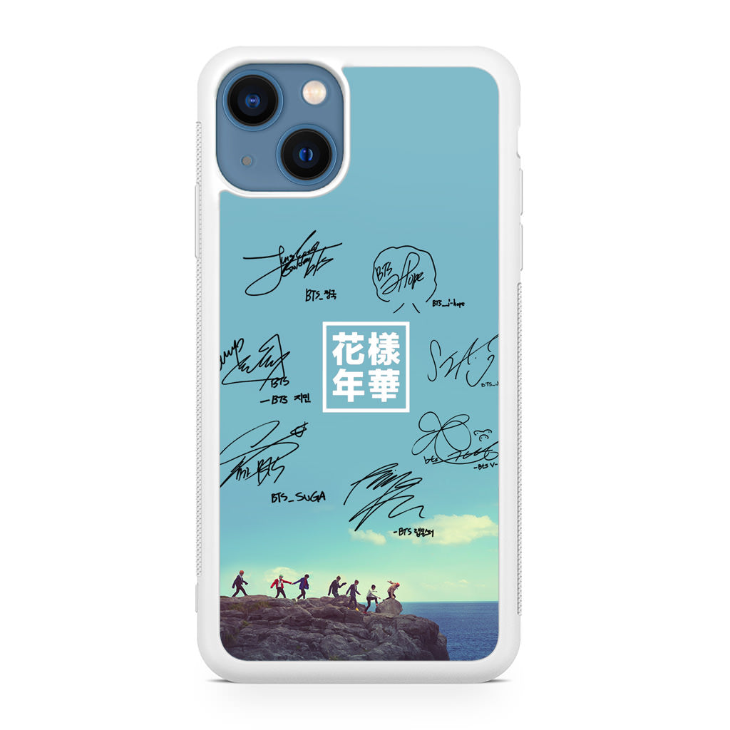 BTS Signature iPhone 13 / 13 mini Case