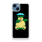 Cute Snorlax Umbrella iPhone 13 / 13 mini Case
