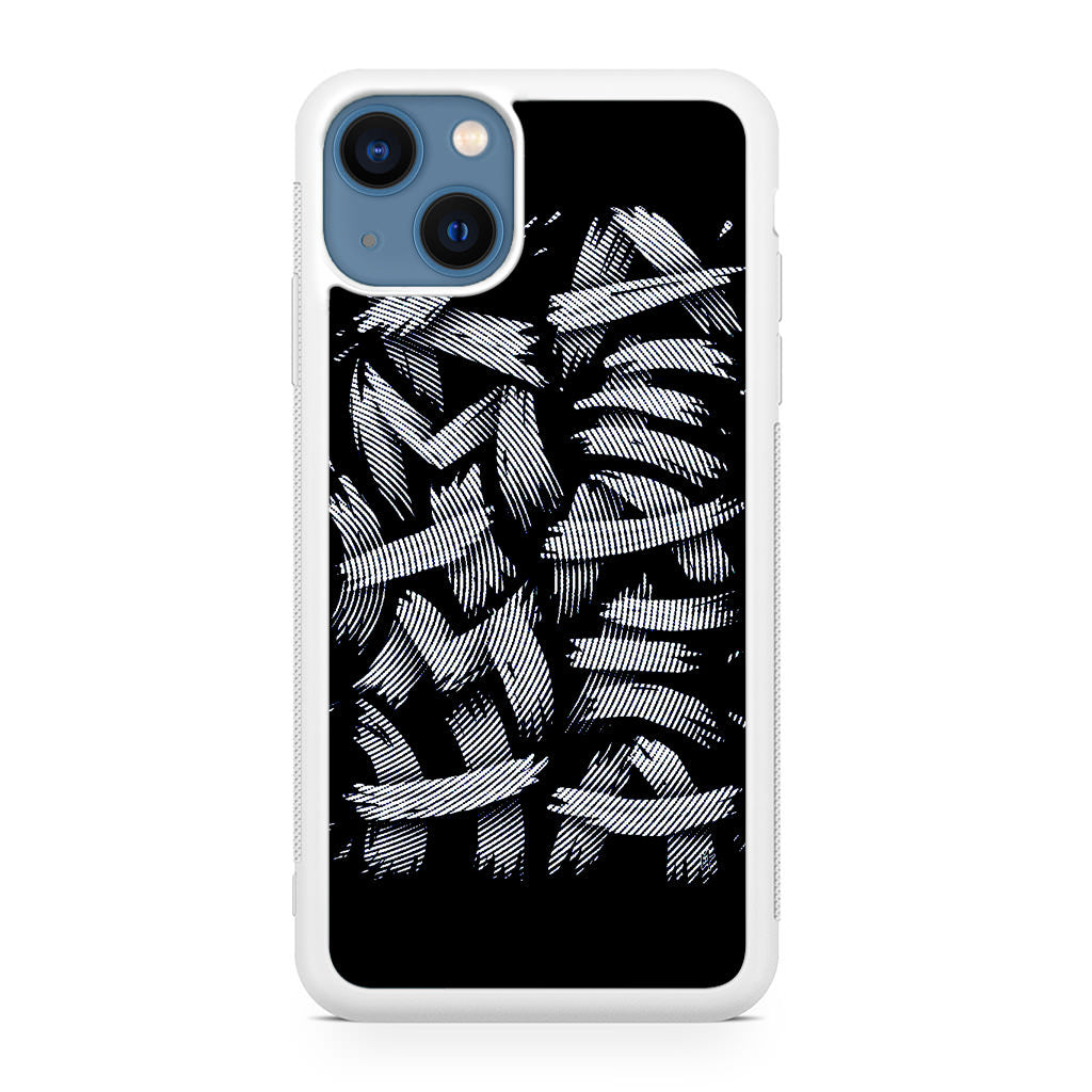 Dragon Ball Kamehameha Font Art iPhone 13 / 13 mini Case