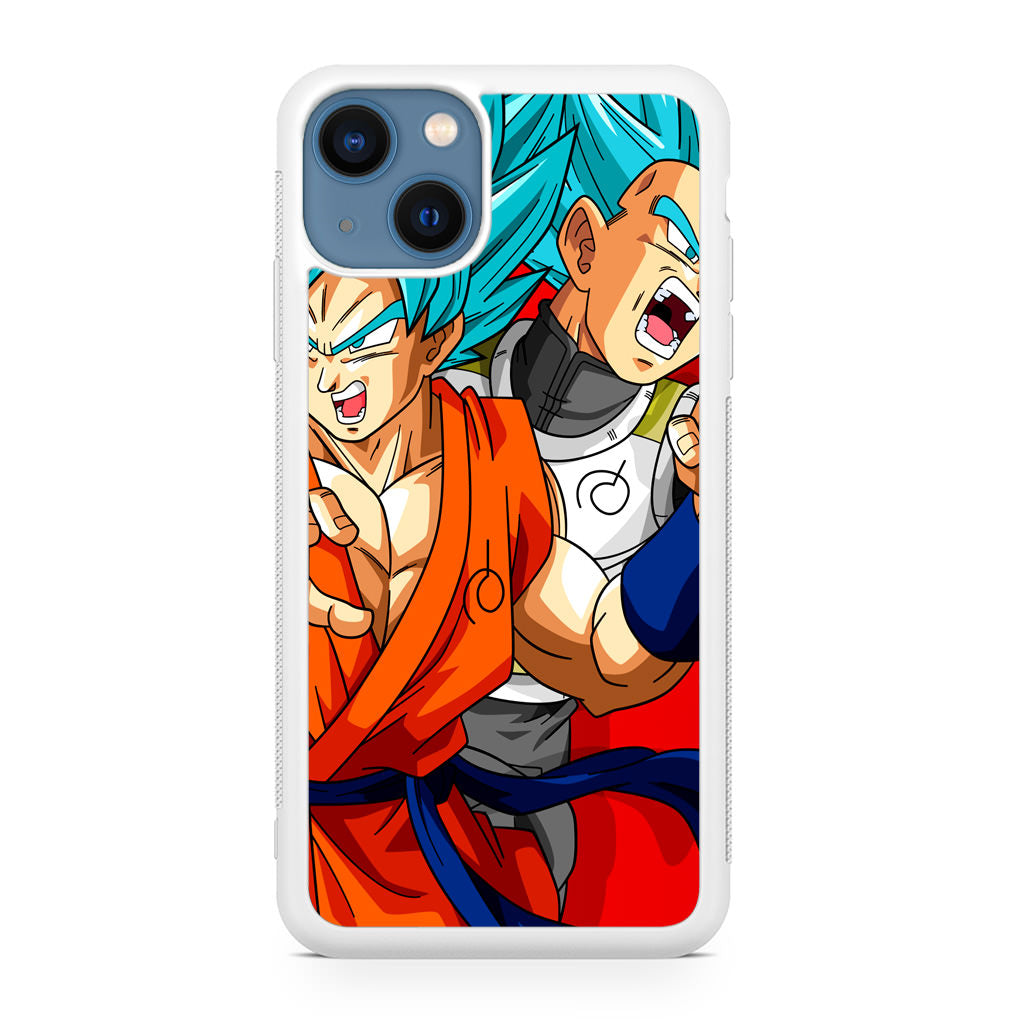 Dragon Ball Super SSGSS Goku And Vegeta iPhone 13 / 13 mini Case