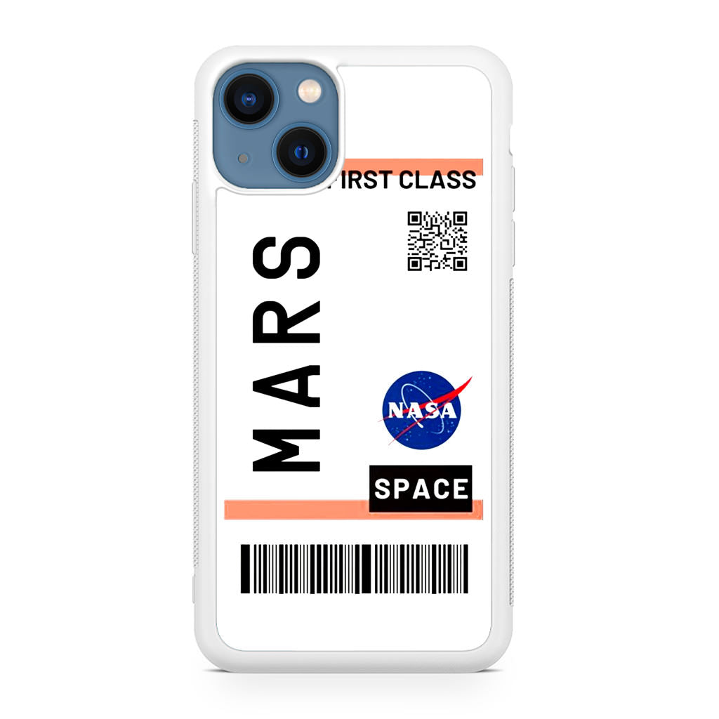 First Class Ticket To Mars iPhone 13 / 13 mini Case