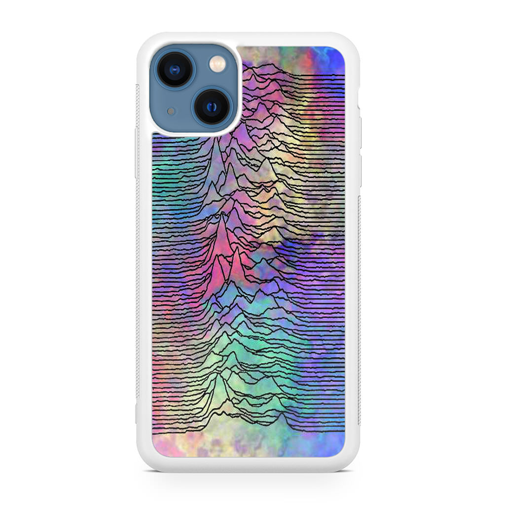 Joy Division Unknown Pleasures Colorful iPhone 13 / 13 mini Case