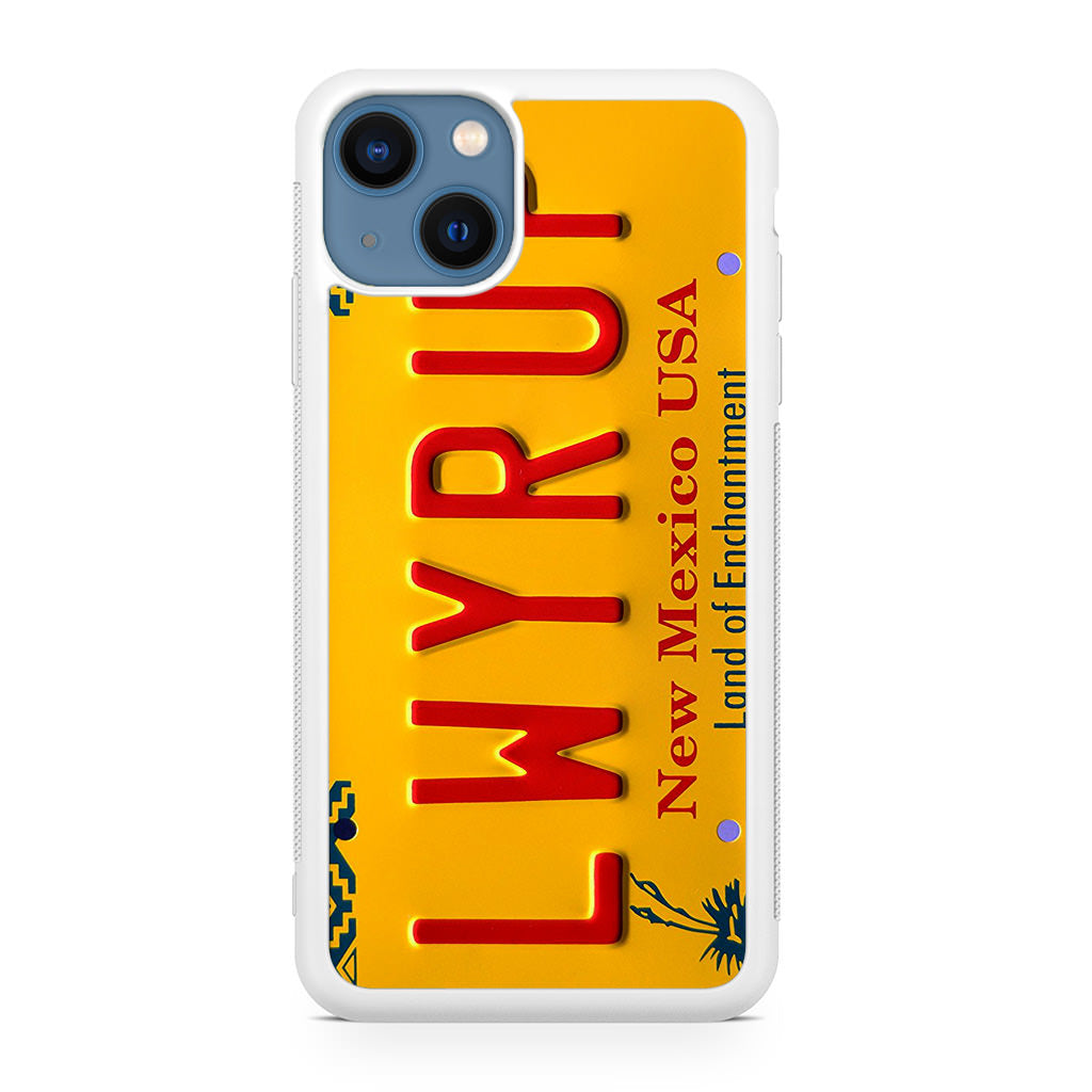 LWYRUP License Plate iPhone 13 / 13 mini Case