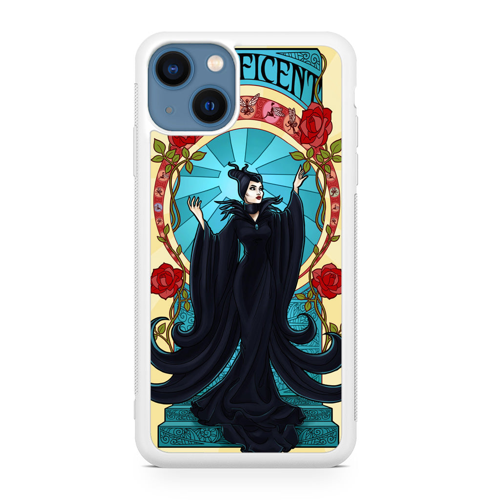 Maleficent With Flower iPhone 13 / 13 mini Case