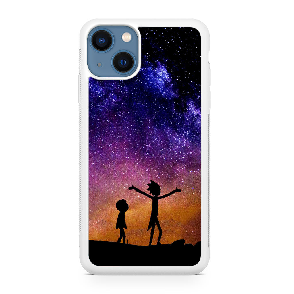 Rick And Morty Space Nebula iPhone 13 / 13 mini Case