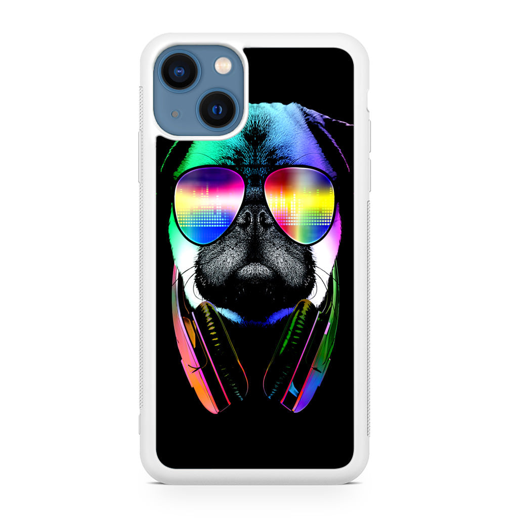 Music Lover Pug V iPhone 13 / 13 mini Case