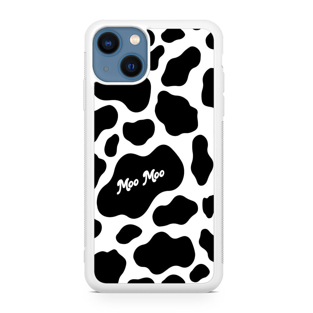 Moo Moo Pattern iPhone 13 / 13 mini Case