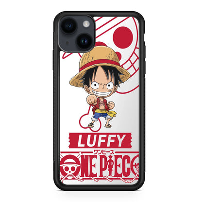 Chibi Luffy iPhone 14 / 14 Plus Case