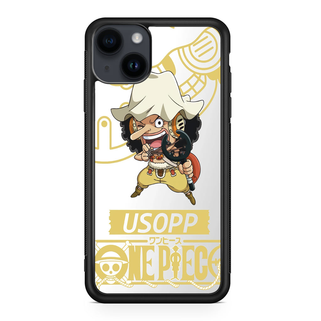 Chibi Usopp iPhone 14 / 14 Plus Case