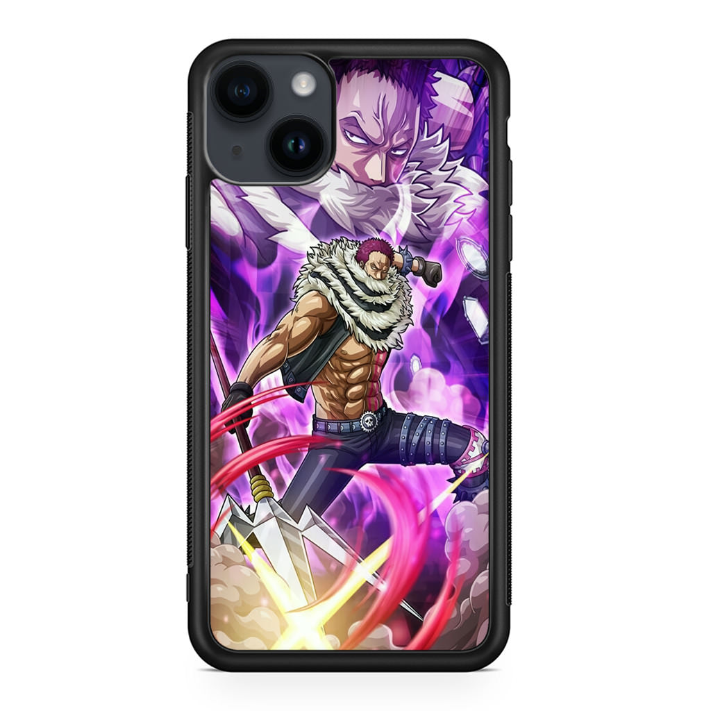 Katakuri Wielding Mogura iPhone 15 / 15 Plus Case