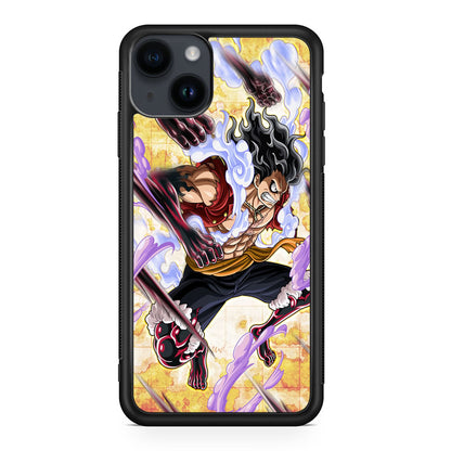 Luffy Gomu Gomu No Black Mamba iPhone 14 / 14 Plus Case