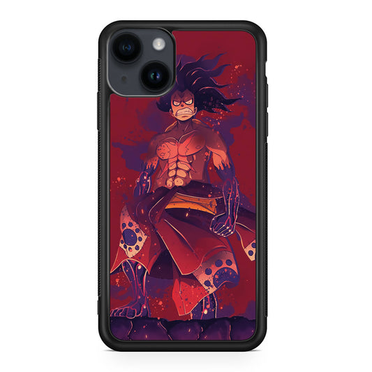 Luffy Snake Man Art iPhone 14 / 14 Plus Case