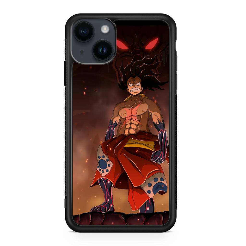 Luffy Snake Man Form iPhone 14 / 14 Plus Case