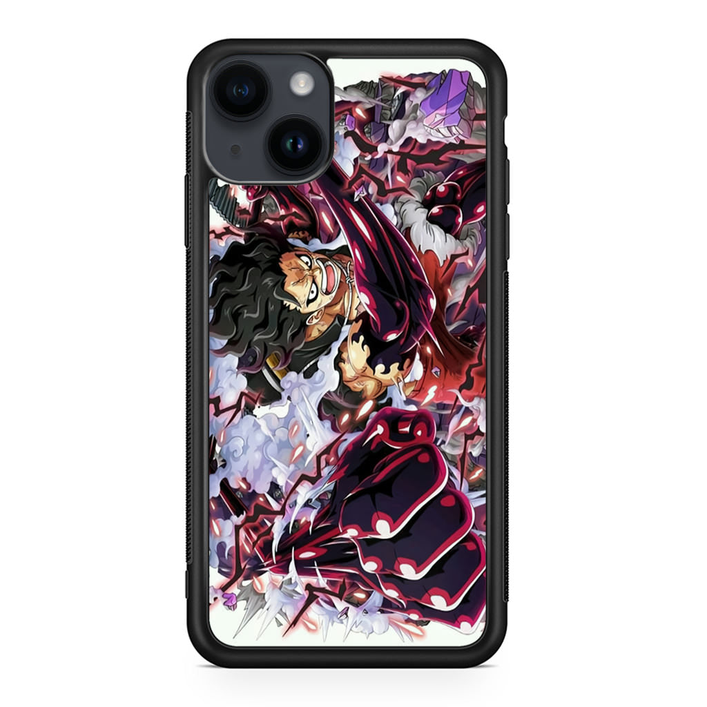 Luffy Snakeman Jet Culverin iPhone 14 / 14 Plus Case