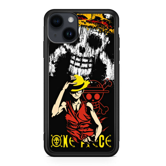 Monkey D Luffy Paint Art iPhone 14 / 14 Plus Case