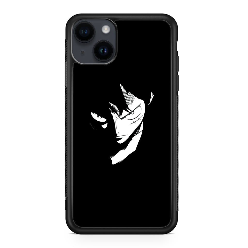 Monkey D Luffy Silhouette iPhone 14 / 14 Plus Case