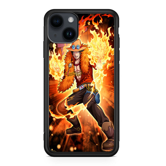 Portgas D Ace Fire Power iPhone 14 / 14 Plus Case