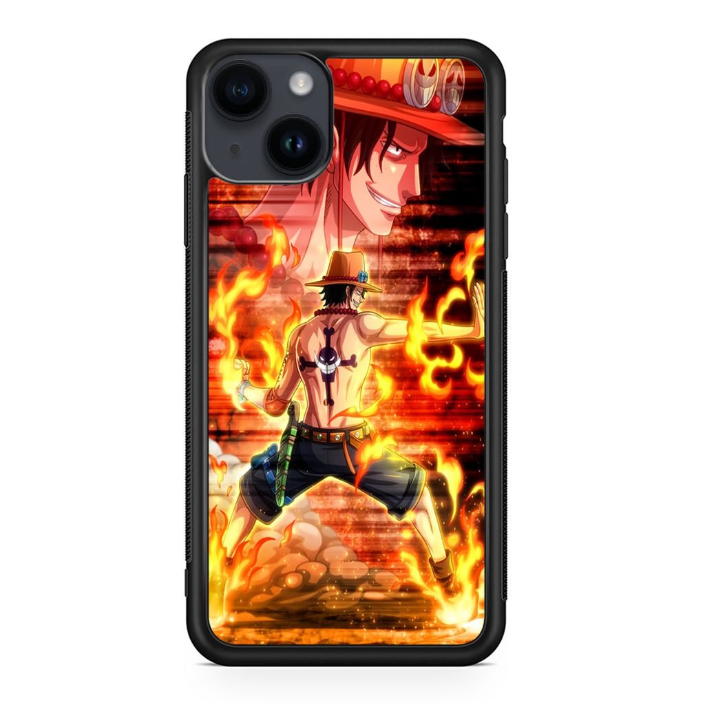 Portgas D Ace One Piece iPhone 14 / 14 Plus Case