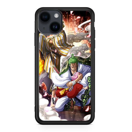 Sanji And Zoro Saving Otoko iPhone 14 / 14 Plus Case