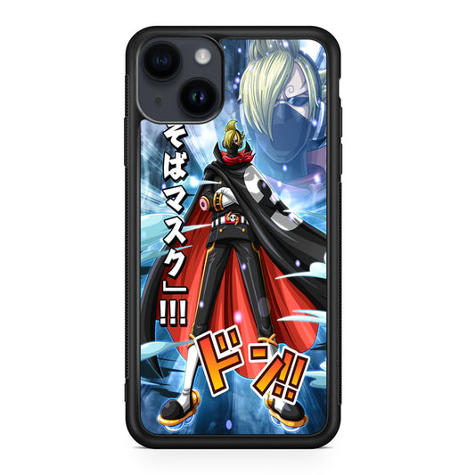 Stealth Black Sanji iPhone 14 / 14 Plus Case