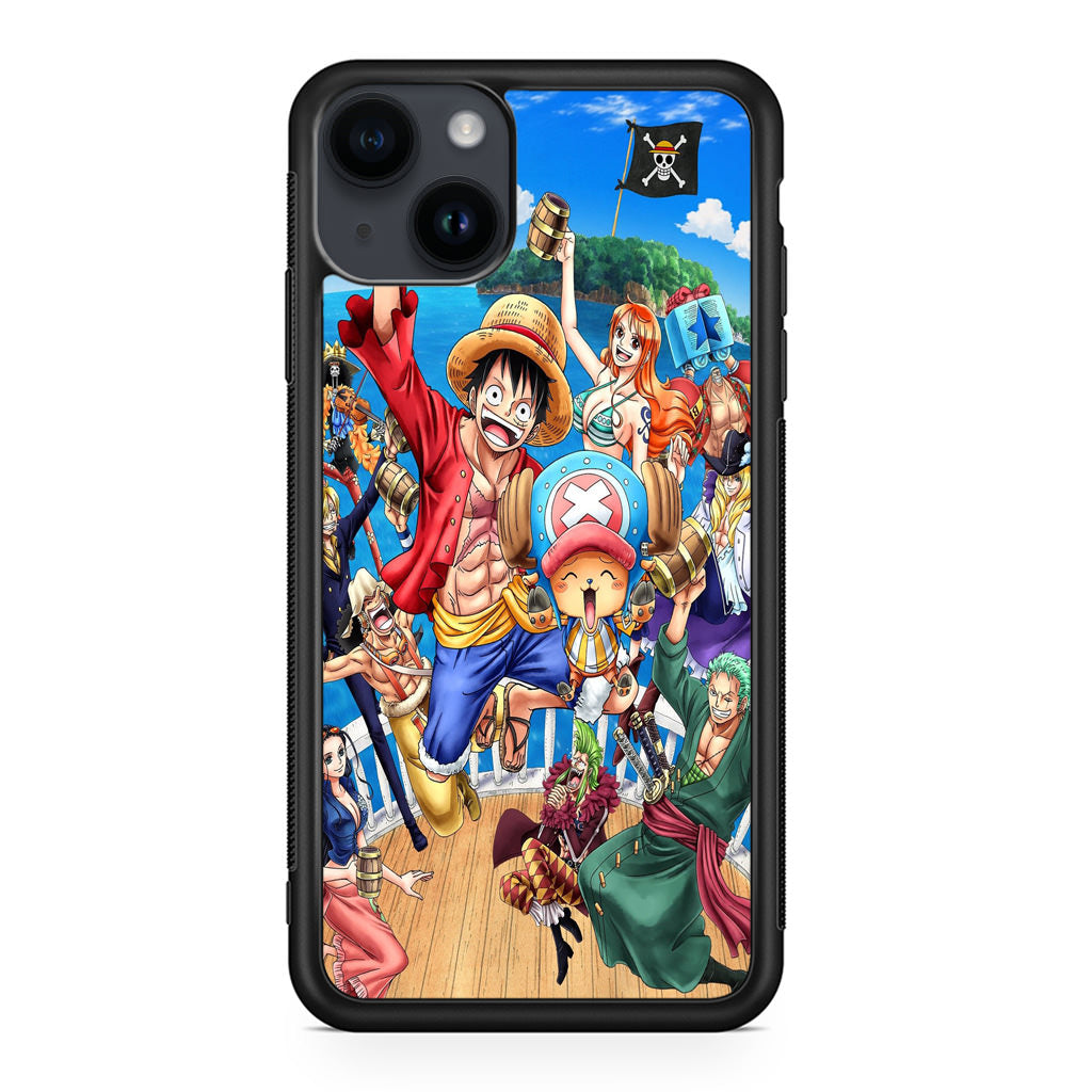 Straw Hat Pirates And Allies iPhone 14 / 14 Plus Case