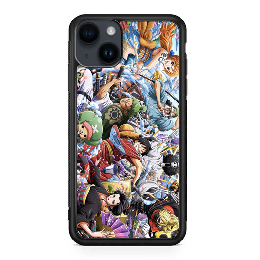 Straw Hat Pirates Arc Wano iPhone 14 / 14 Plus Case