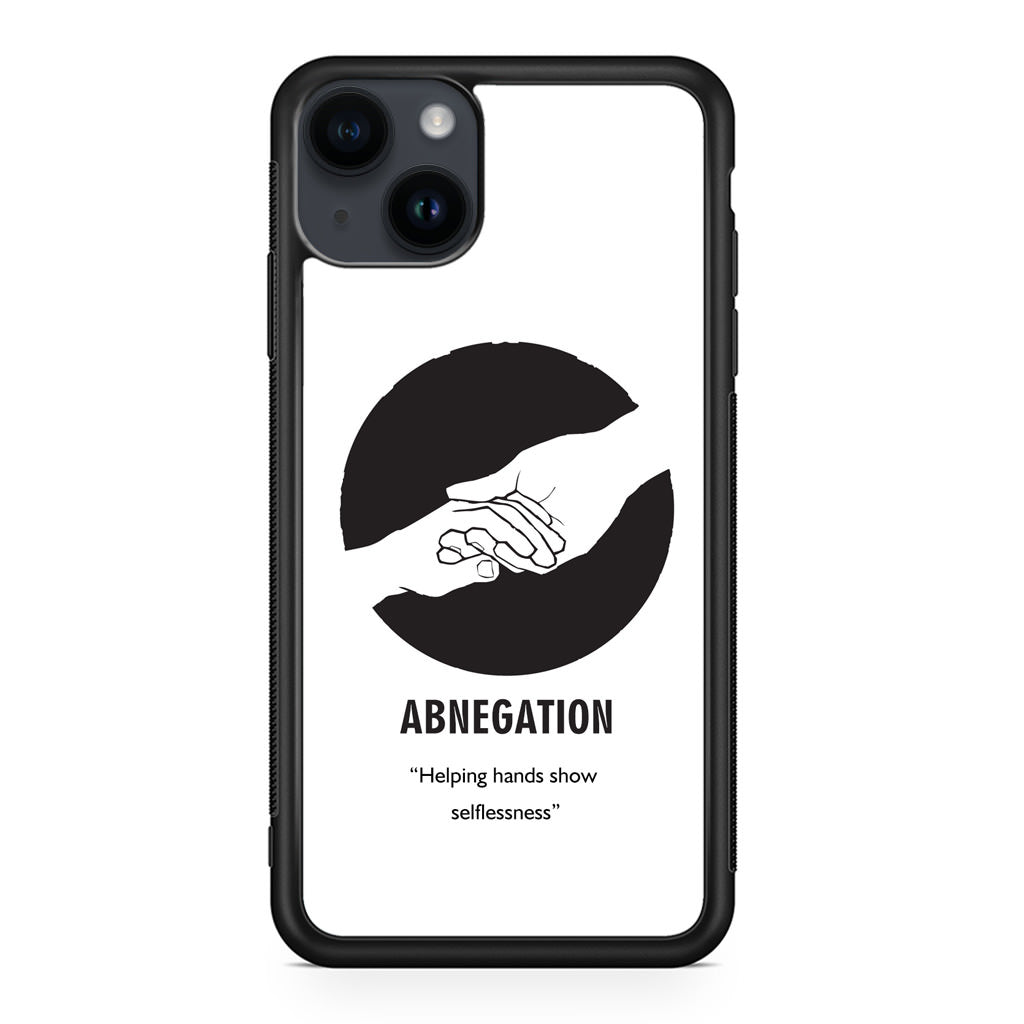 Abnegation Divergent Faction iPhone 15 / 15 Plus Case