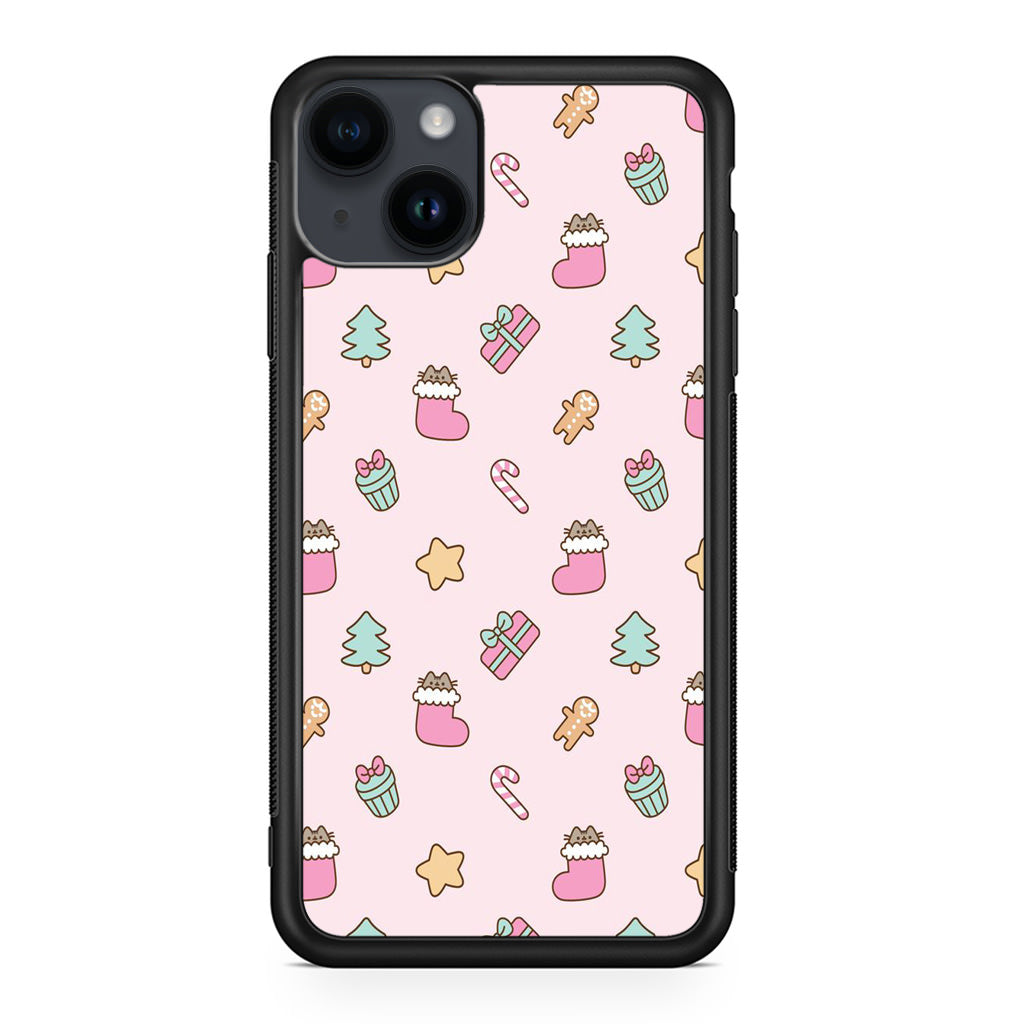 About Chrismas Pattern iPhone 15 / 15 Plus Case