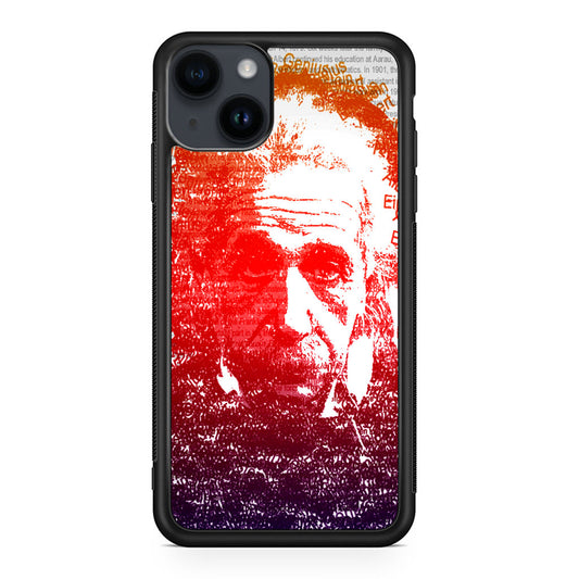 Albert Einstein Art iPhone 14 / 14 Plus Case