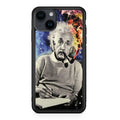 Albert Einstein Smoking iPhone 15 / 15 Plus Case