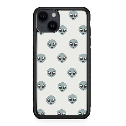 Aliens Pattern iPhone 15 / 15 Plus Case