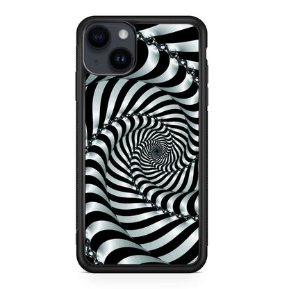 Artistic Spiral 3D iPhone 14 / 14 Plus Case